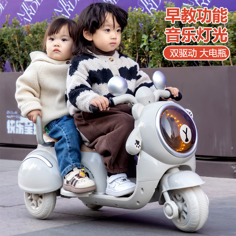Electric Double Seat Kids Scooter-M6619