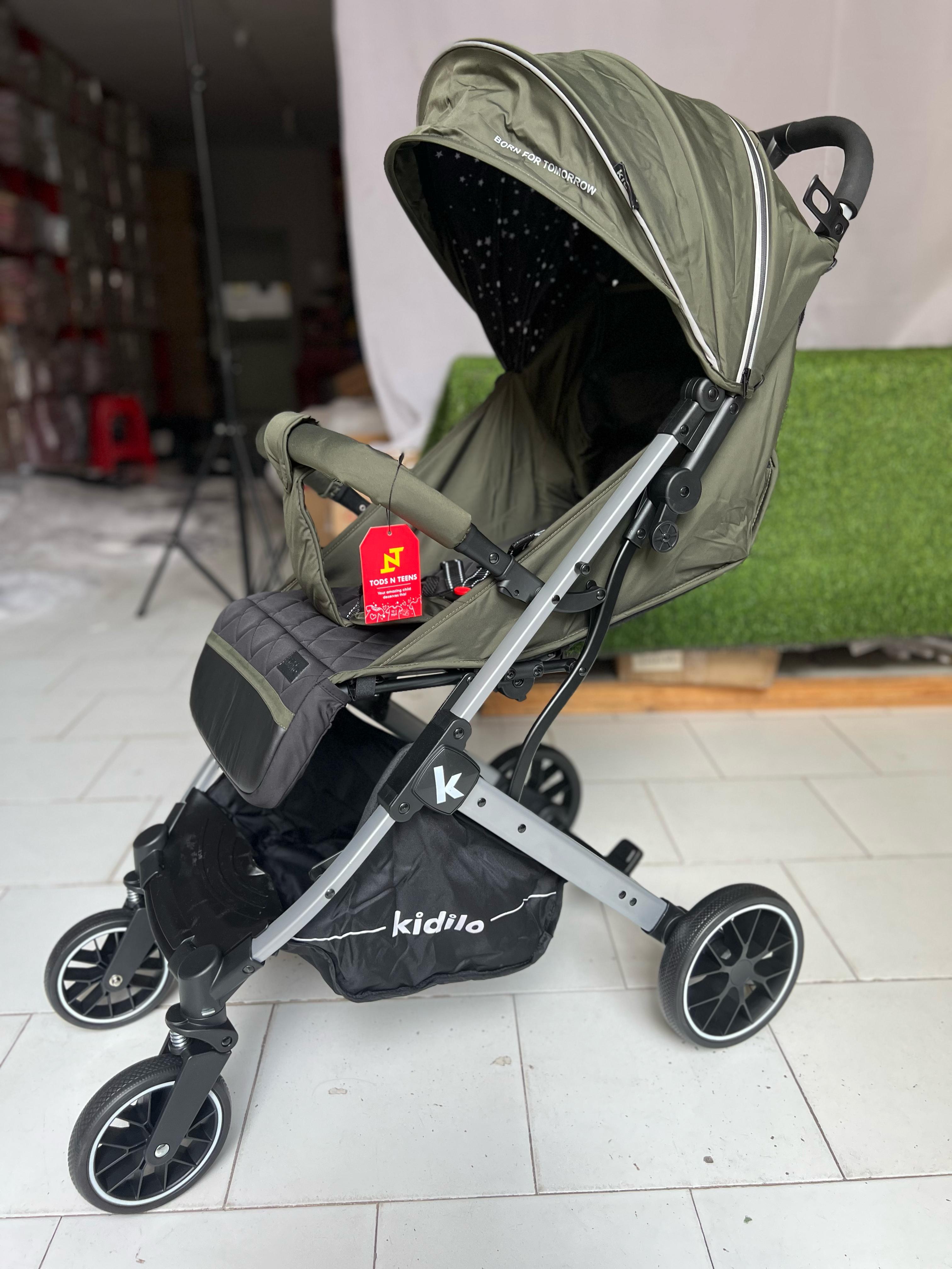 KIDILO Ultra Premium Slim Folding Baby Stroller-AQ-K12