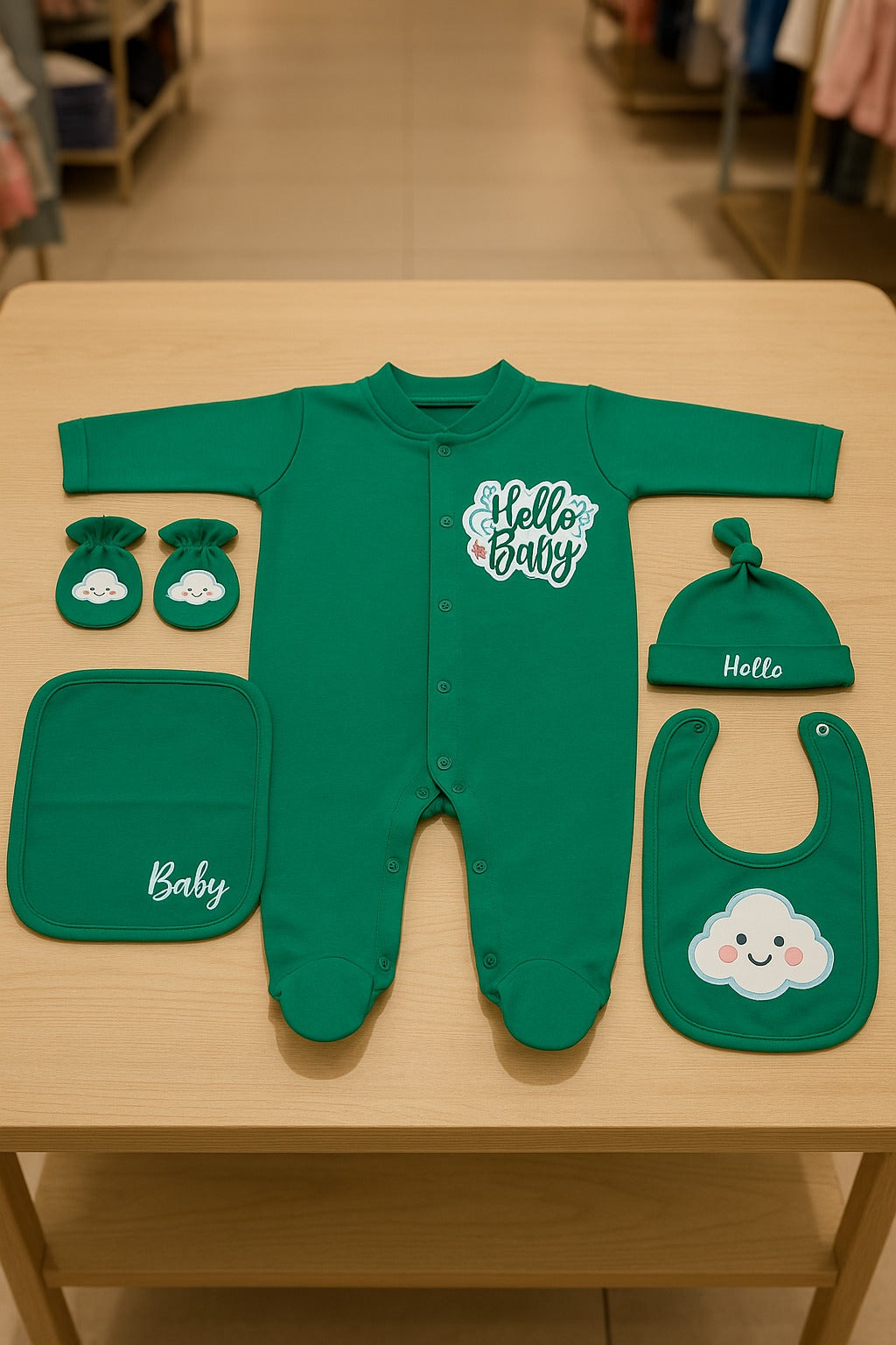 N1004-5 Pieces premium starter set - 0-3M