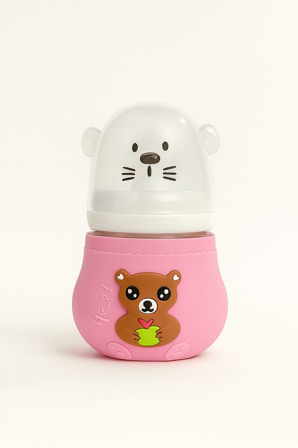 FE203-Kitten theme baby feeding Bottle 120ML