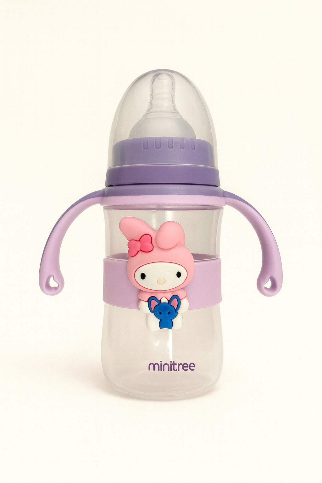 FE196-Bear baby feeding bottle 210ML