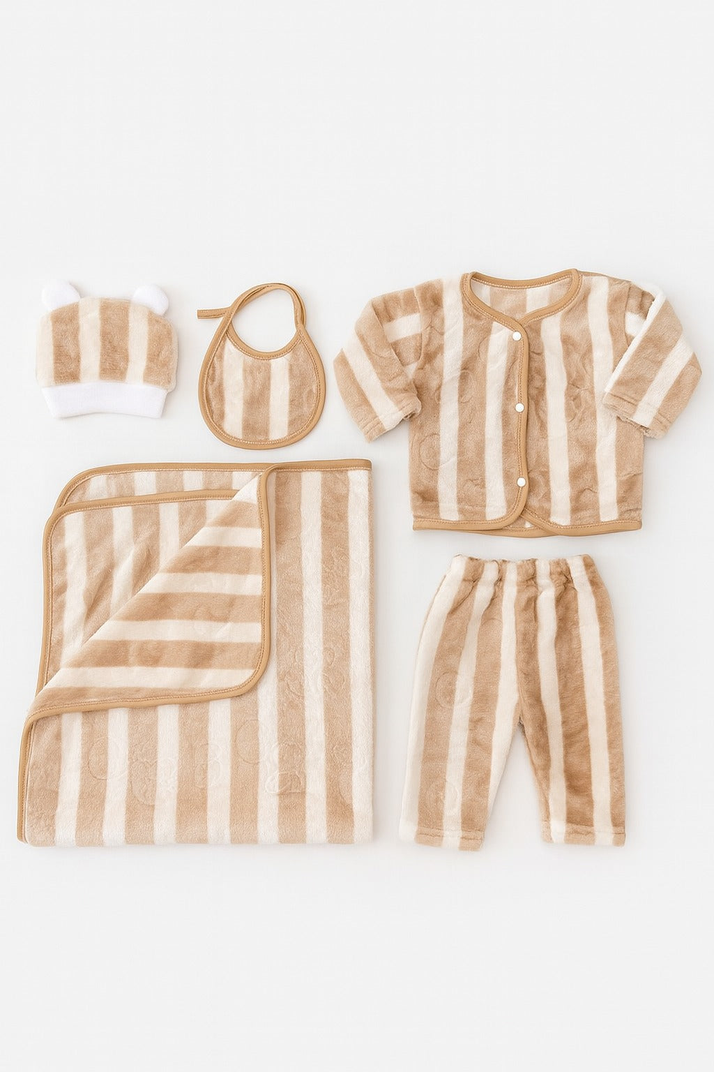 N1011-5 Piece Winter Starter Set - (0-3M)