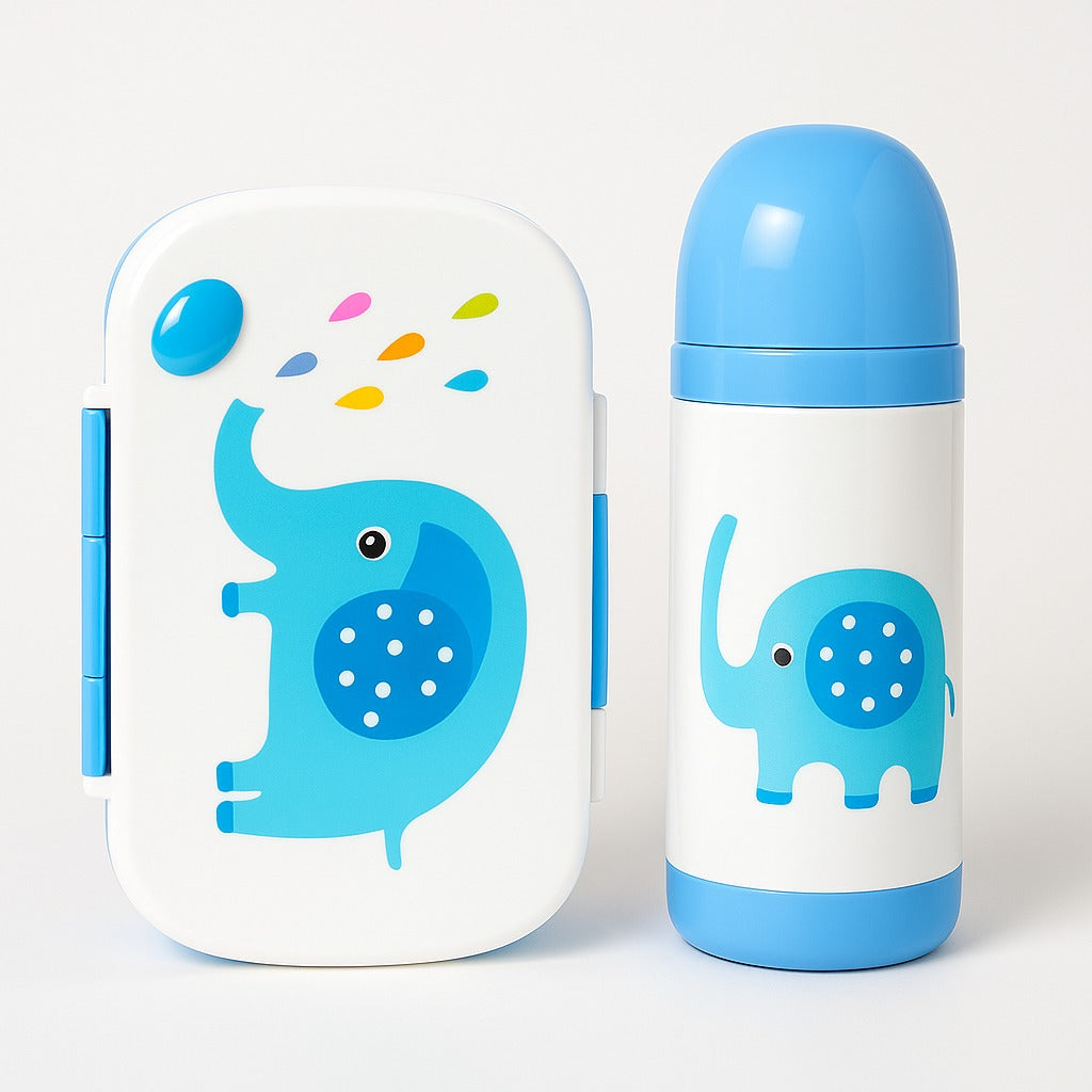 FE213-2 piece kids lunch & Water Bottle Set