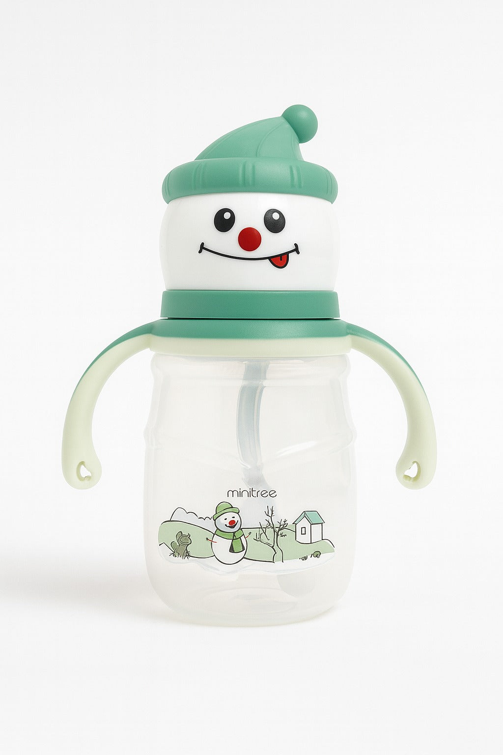 FE197-Snowman feeding bottle 210ML