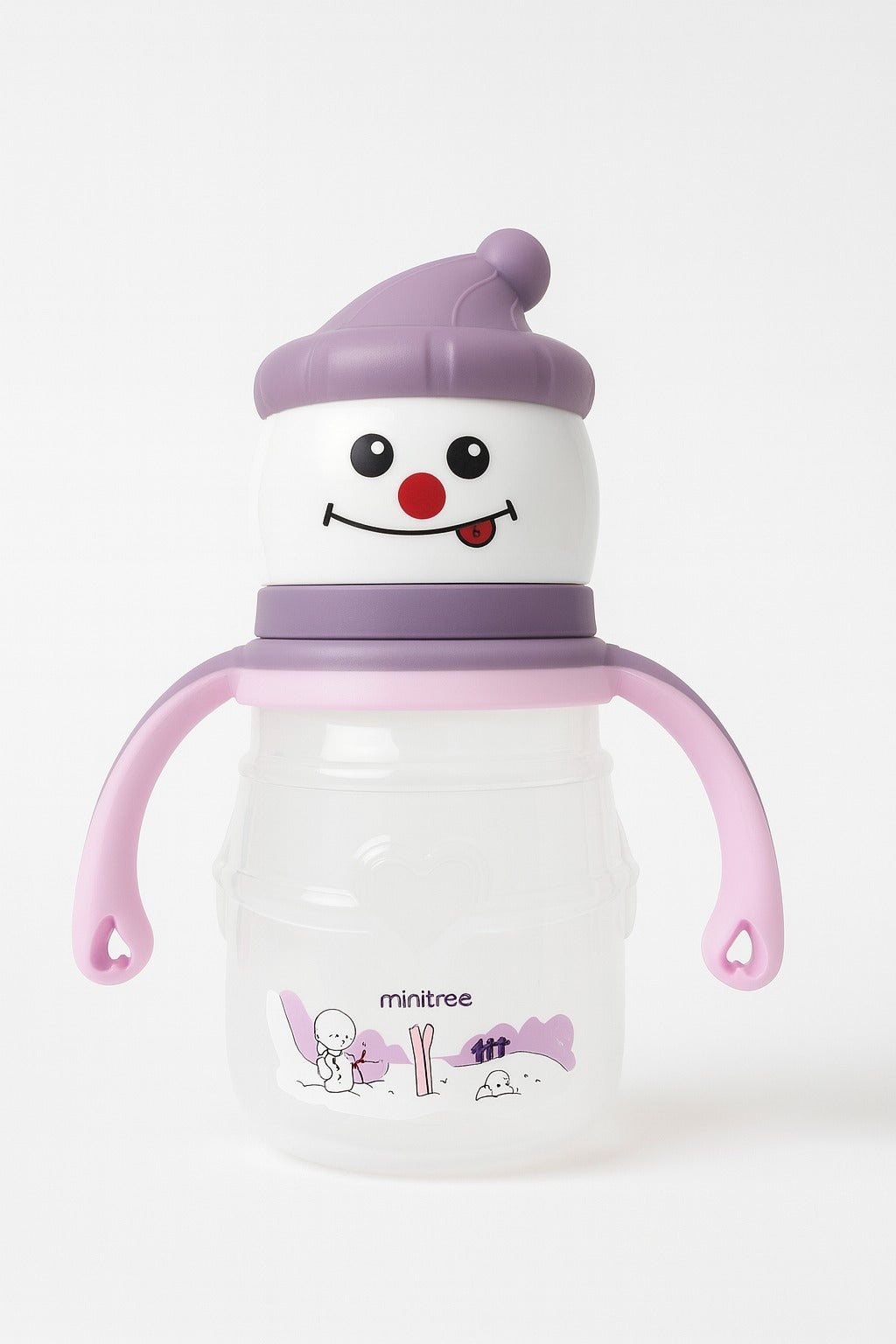 FE197-Snowman feeding bottle 210ML