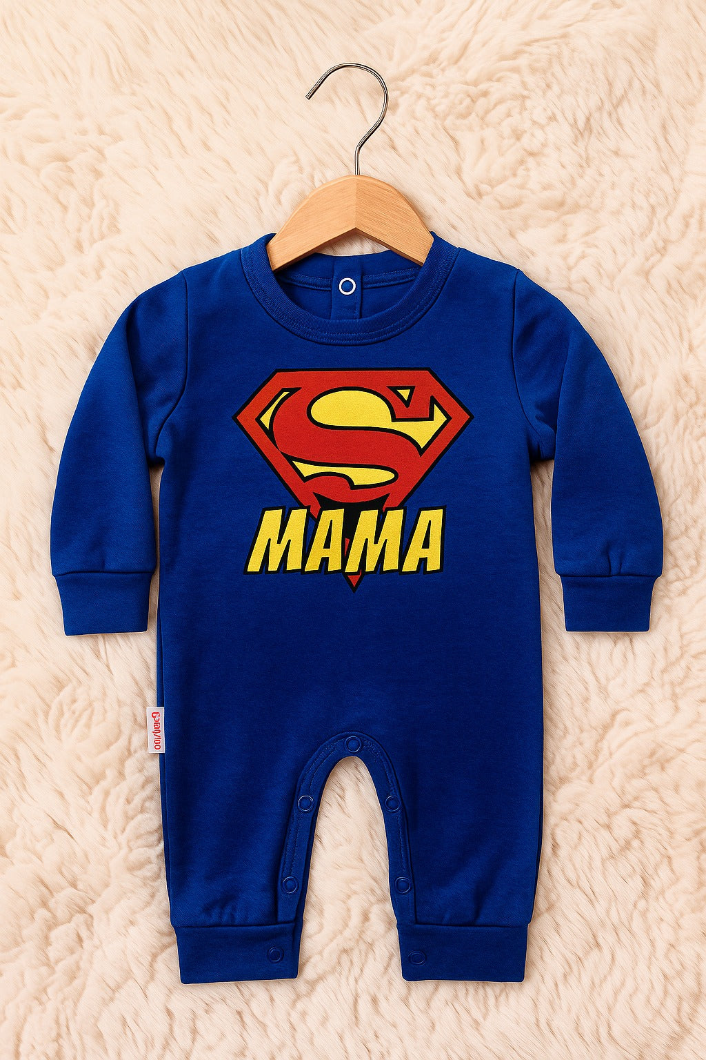 N1002-Superman baby romper