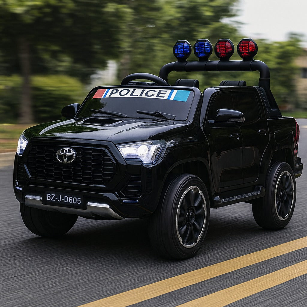 Electric Police 4 x 4 Ride On Jeep-BZ-D605