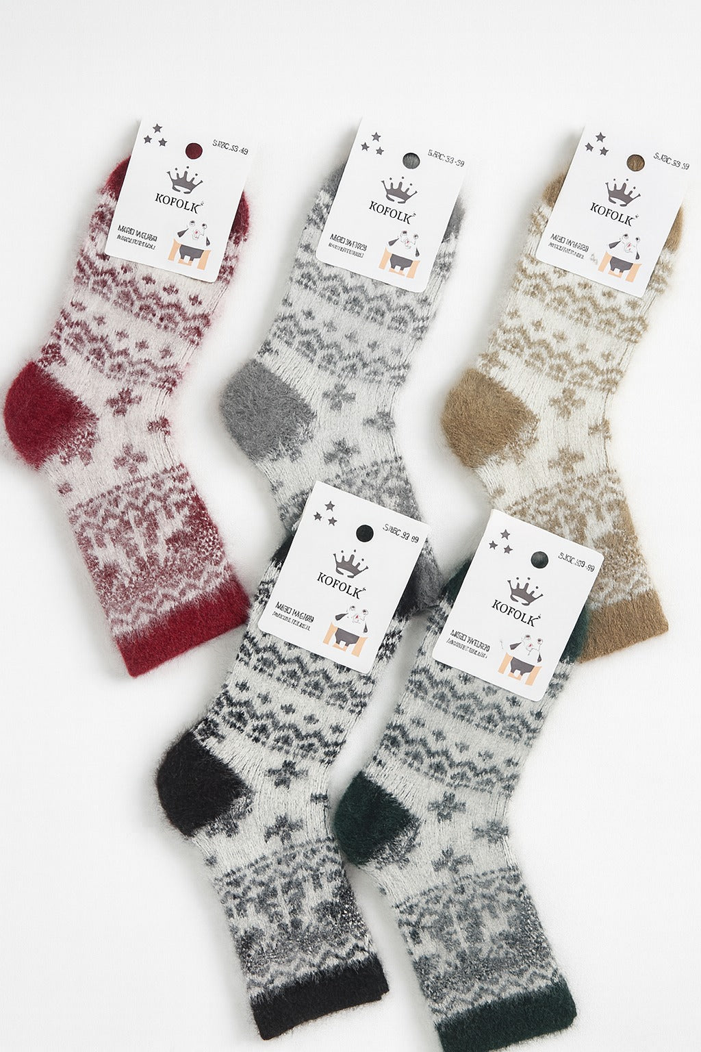 SH548-Winter Baby Socks - 12-24M