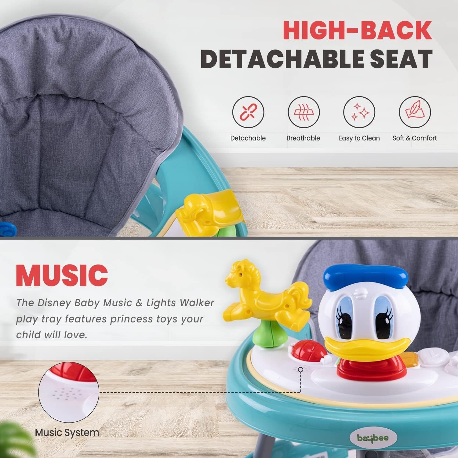 Duck Theme baby Walker - BZ-W631