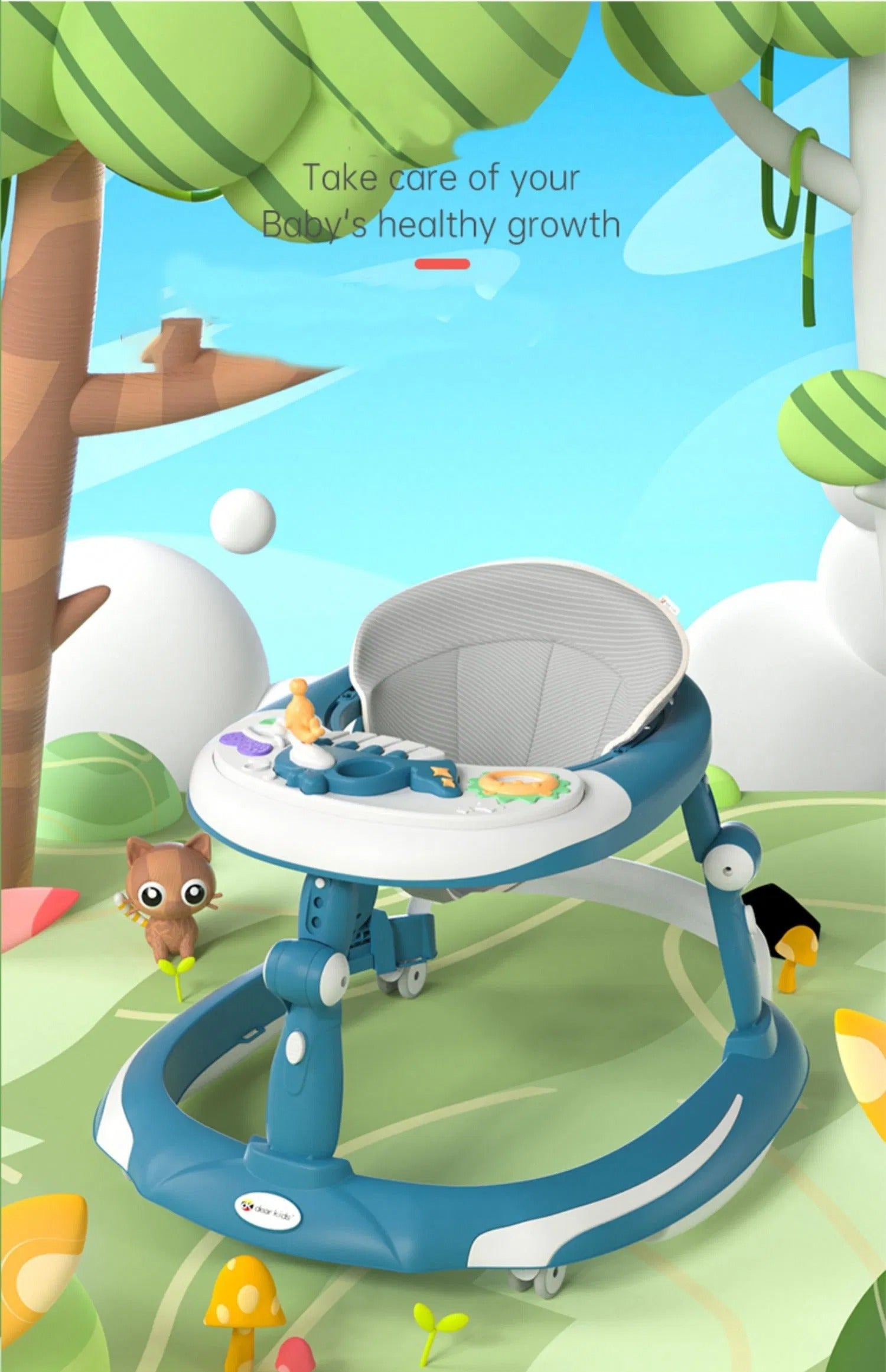 Foldable Baby Walker - BZ-W809