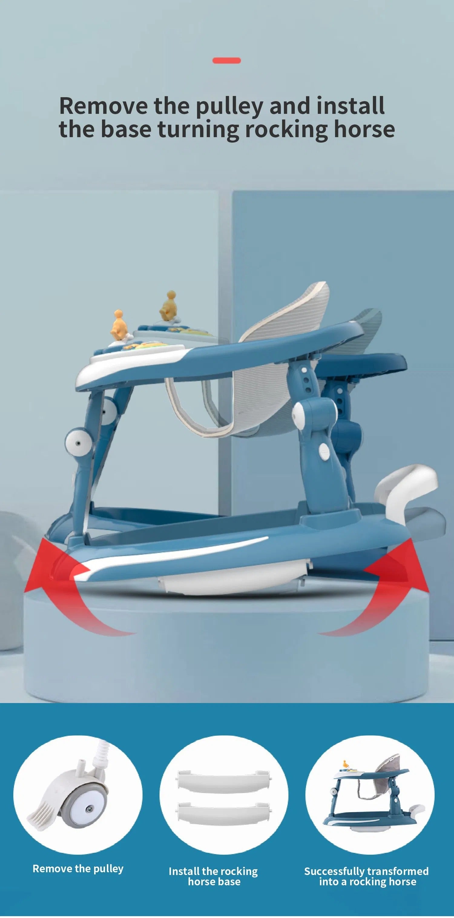 Foldable Baby Walker - BZ-W809