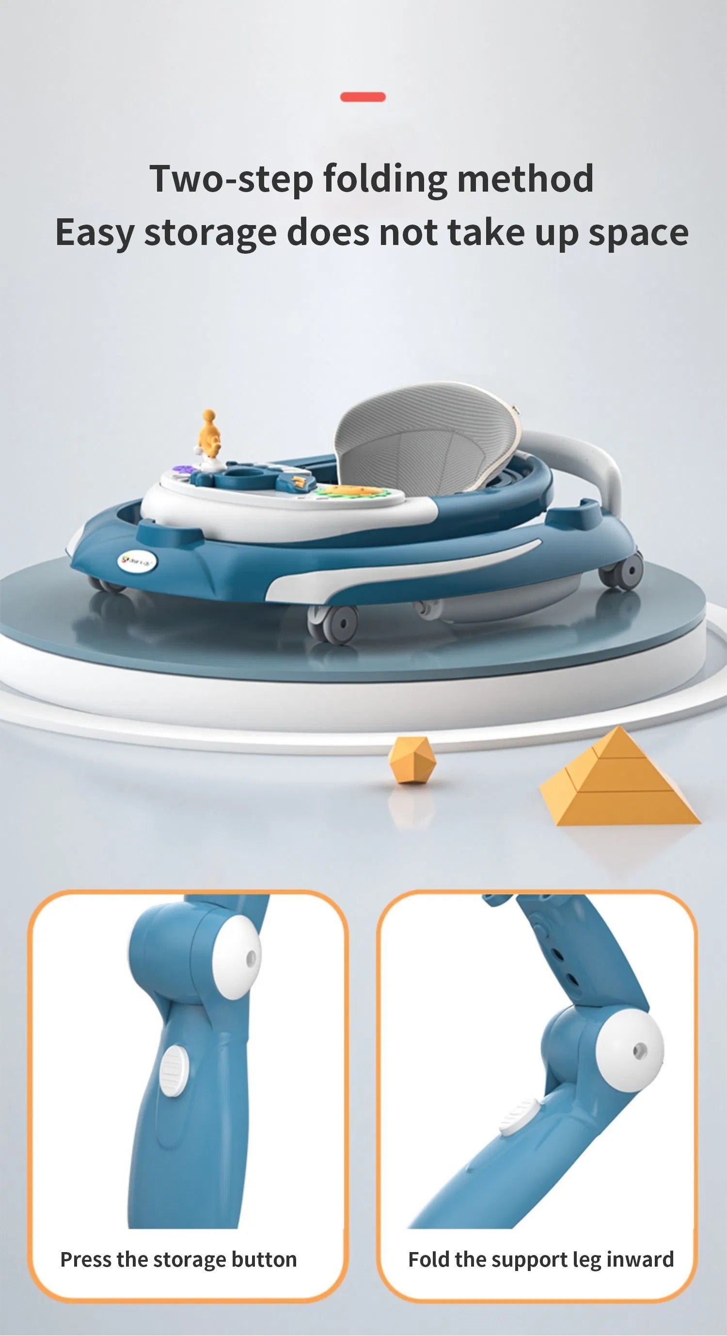 Foldable Baby Walker - BZ-W809