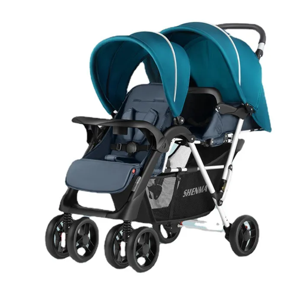 Big Size Foldable Twin Baby Stroller-P738